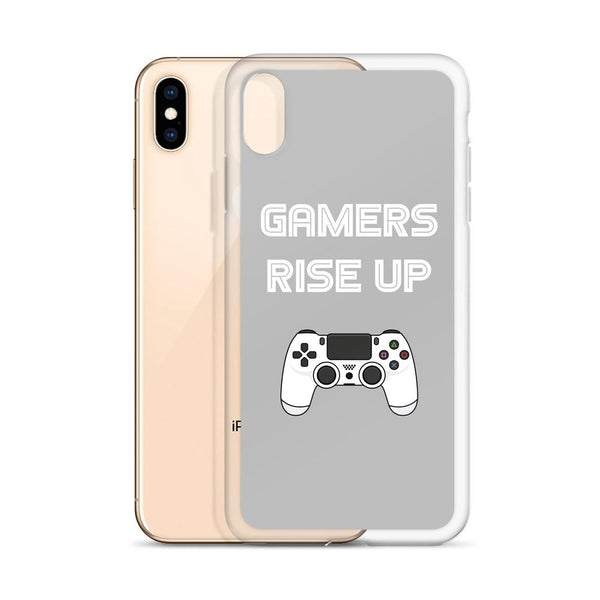 Gamers Rise Up iPhone Case shopyourmeme 