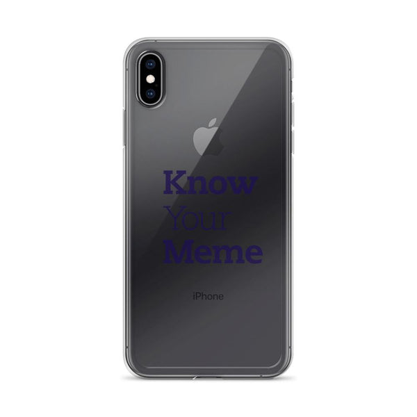 Know Your Meme iPhone Case shopyourmeme iPhone XS Max 