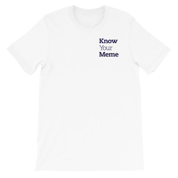 Know Your Meme T-Shirt shopyourmeme White XS 