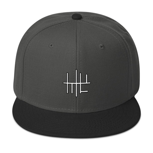 Loss Snapback Hat shopyourmeme Black / Charcoal gray / Charcoal gray 