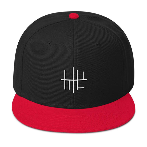 Loss Snapback Hat shopyourmeme Red / Black / Black 