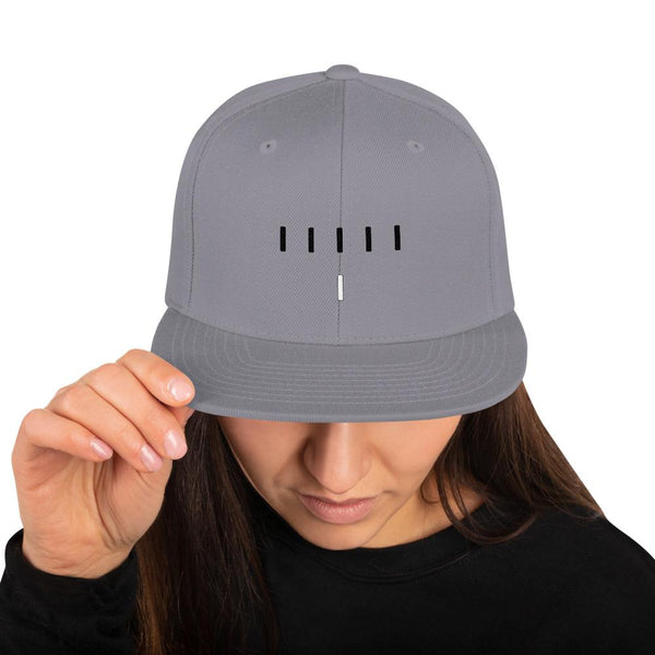 Piper Perri Surrounded Snapback Hat shopyourmeme Silver 