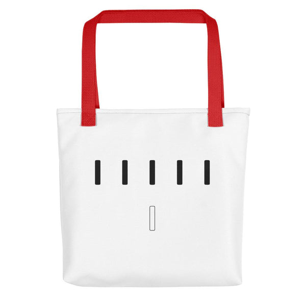 Piper Perri Surrounded Tote Bag shopyourmeme Red 